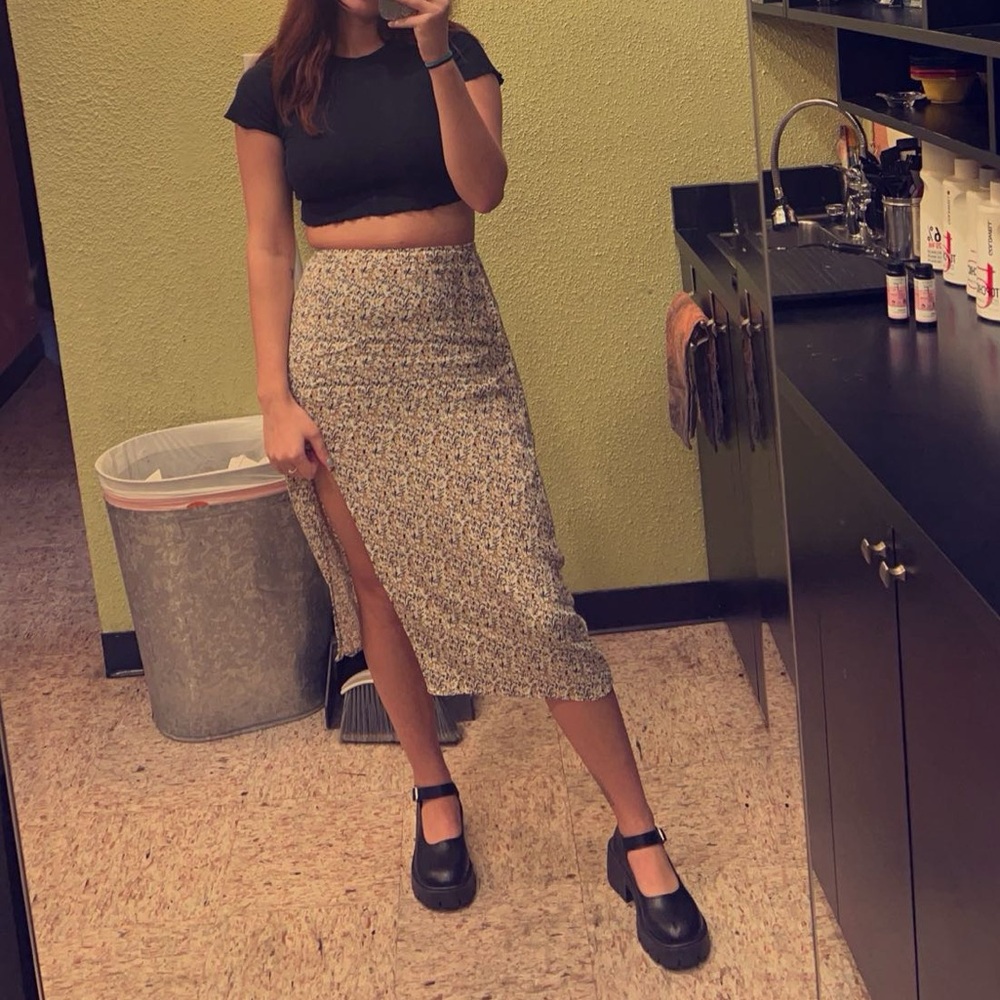 Floral skirt